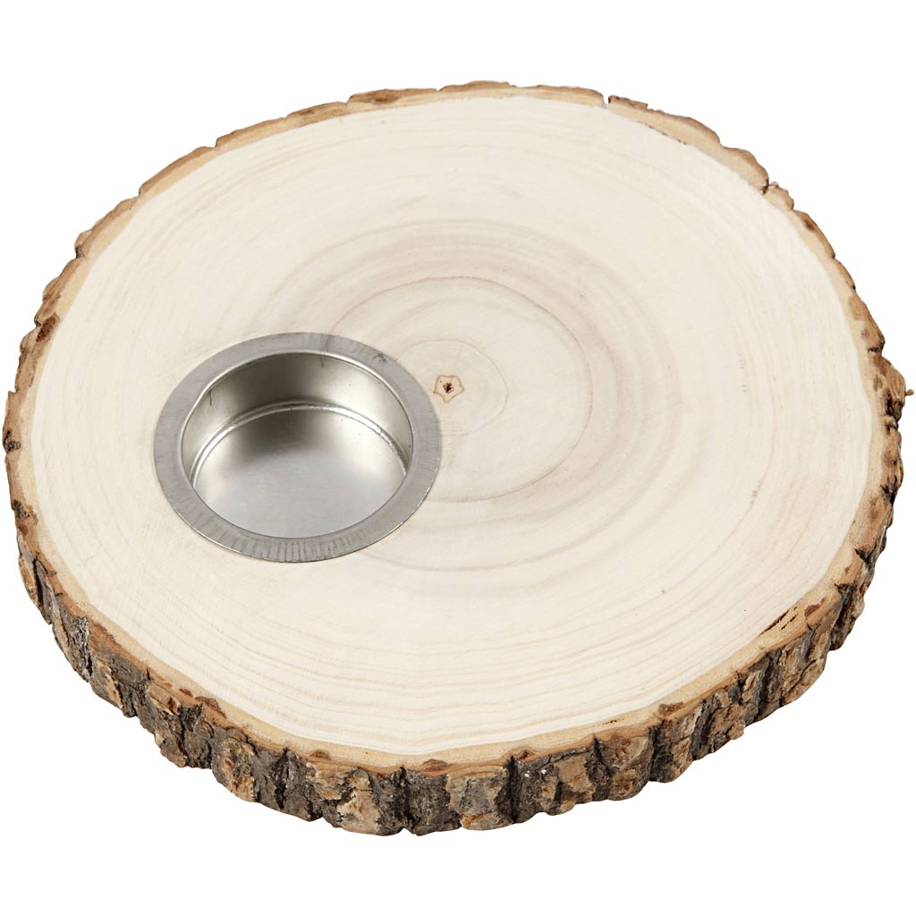 Tea Light Candle Holder, dia. 14-16 cm, thickness 19 mm, 1 pc [HOB-56563]