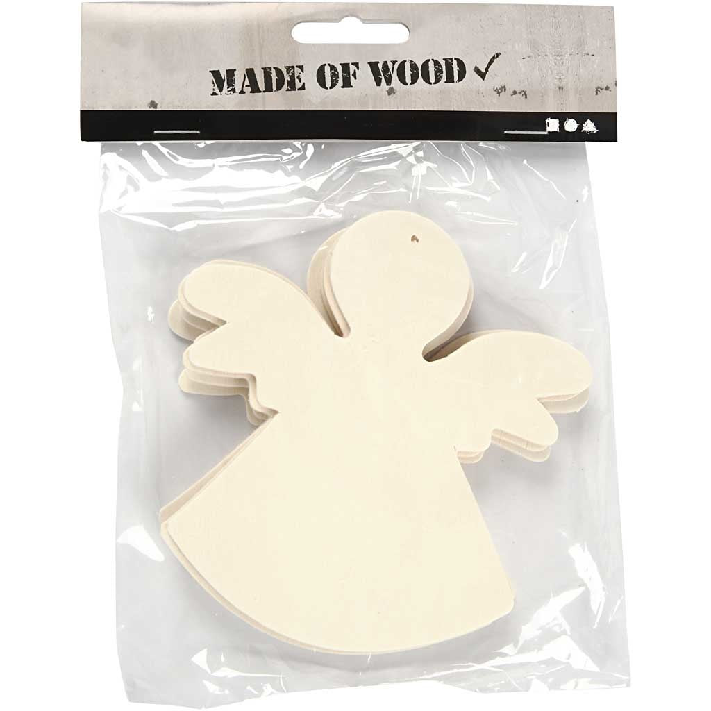 Angel, size 12x11 cm, 6 pc/ 1 pack [HOB-566310]