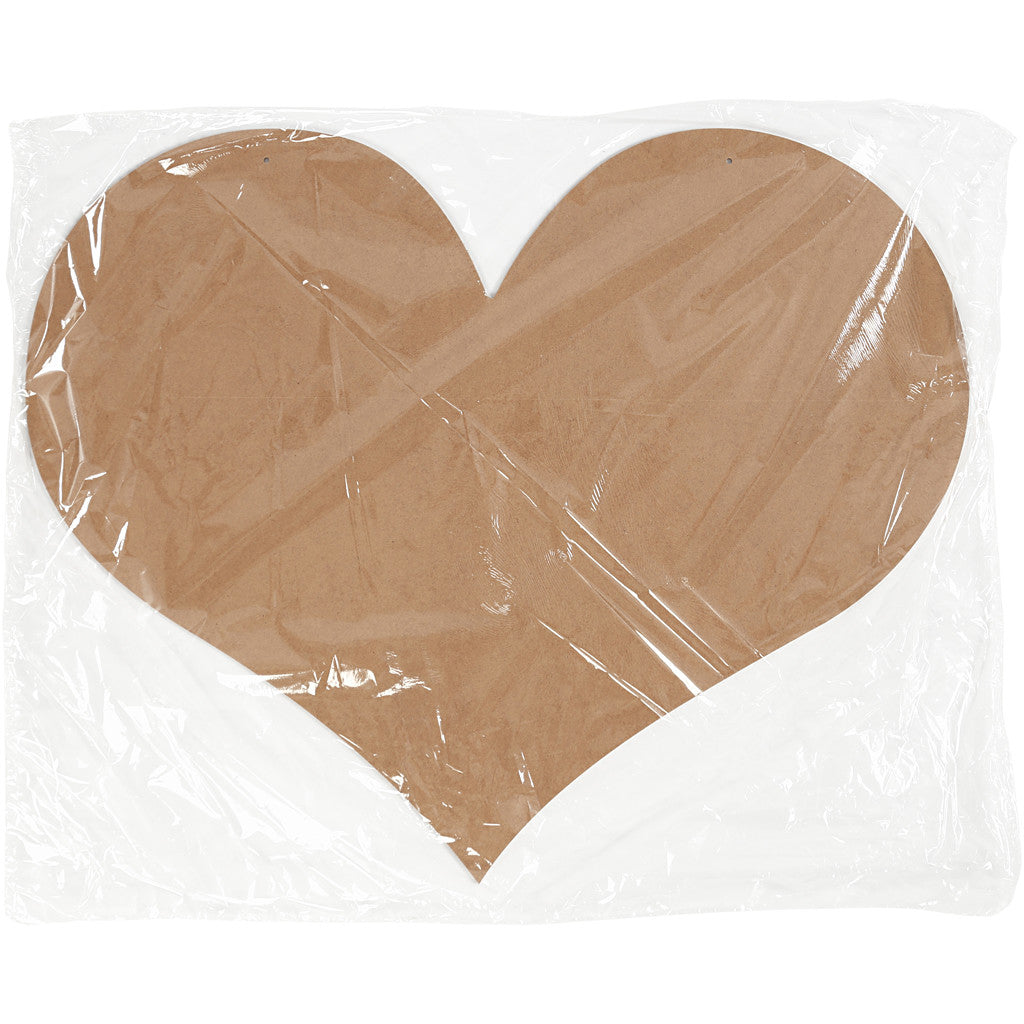 Heart, size 50x40 cm, thickness 5 mm, 1 pc [HOB-56745]