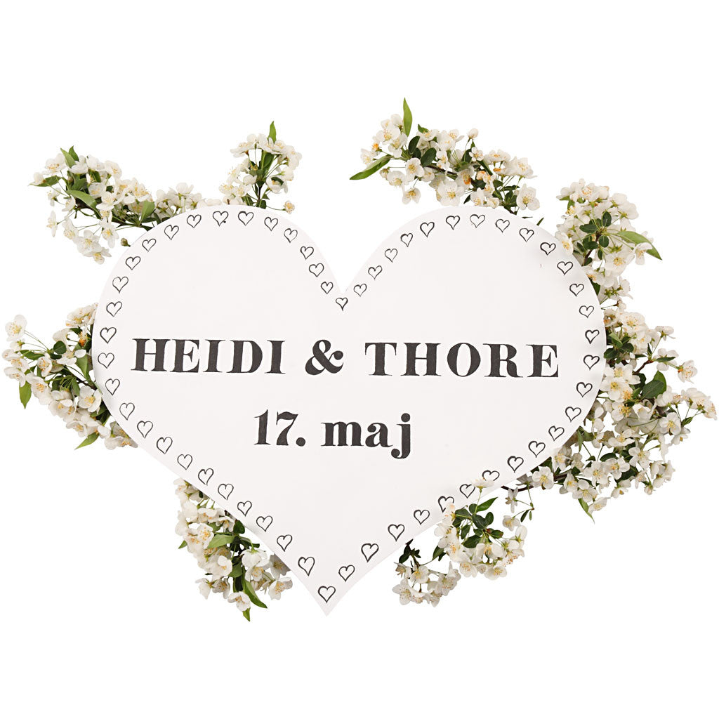 Heart, size 50x40 cm, thickness 5 mm, 1 pc [HOB-56745]