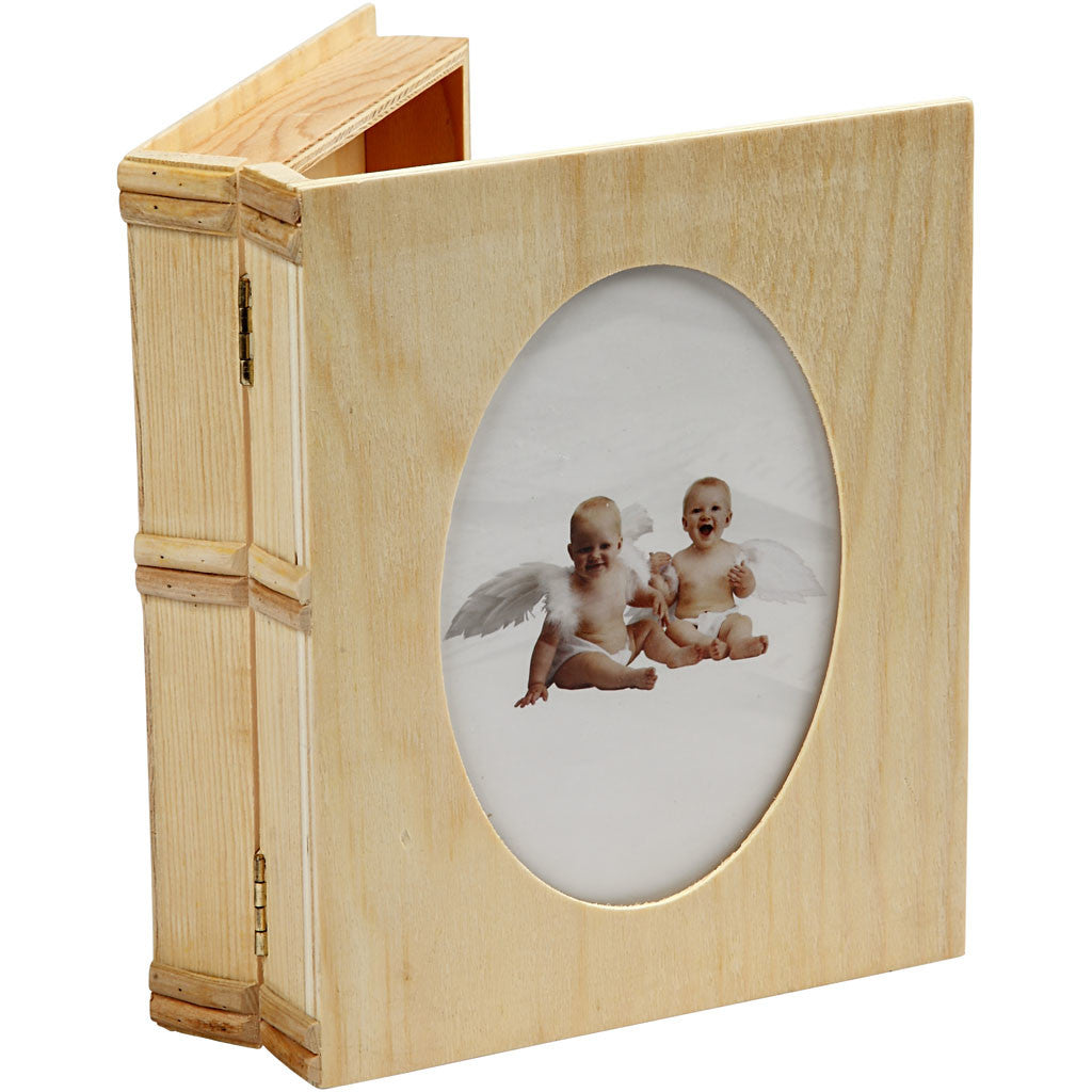 Book Box, size 21,7x18 cm, hole size 16x10,8 cm, thickness 5,6 cm, 1 pc [HOB-56757]
