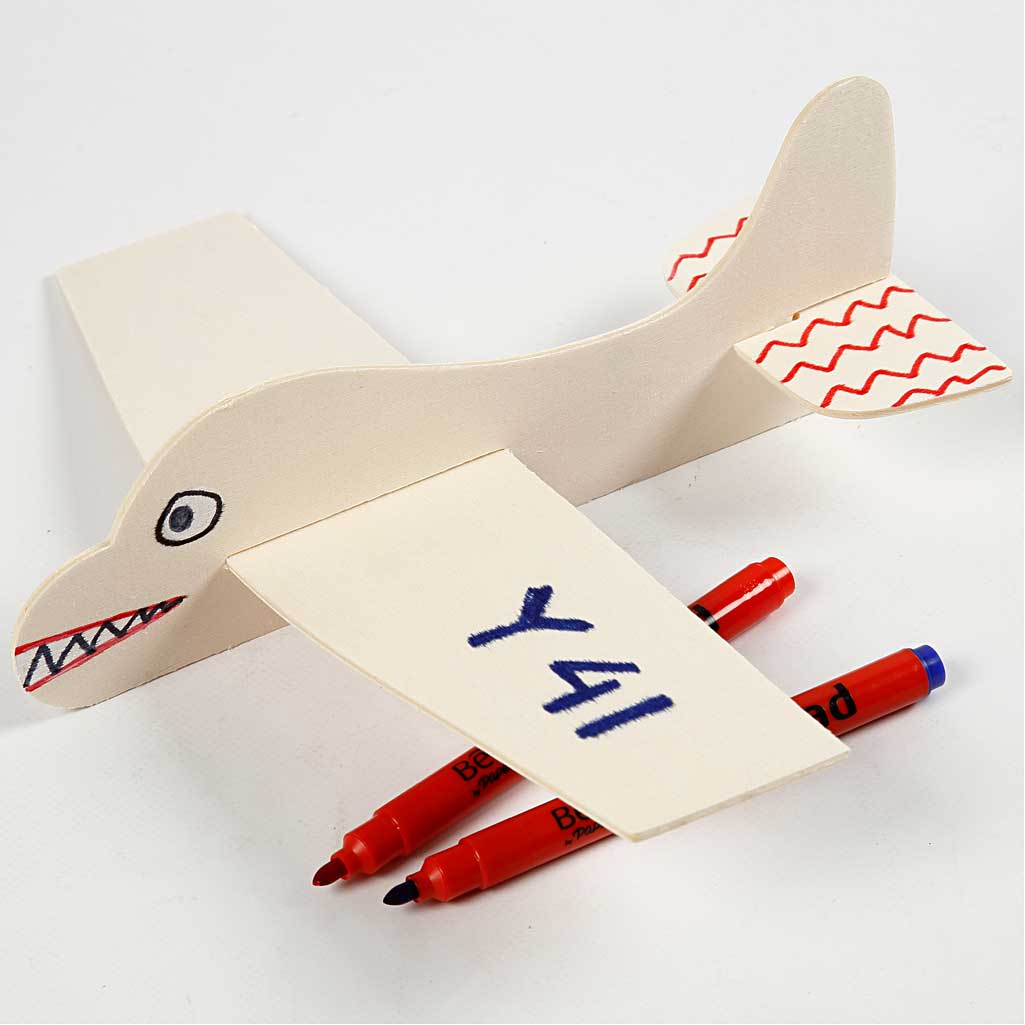 Airplane, size 21,5x25,5 cm, 20 set/ 1 pack [HOB-56825]