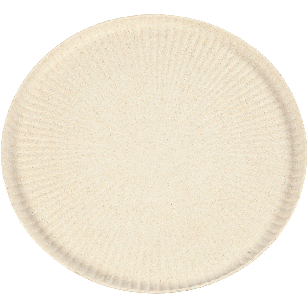 Tray, H: 2 cm, dia. 30 cm, 1 pc [HOB-56865]