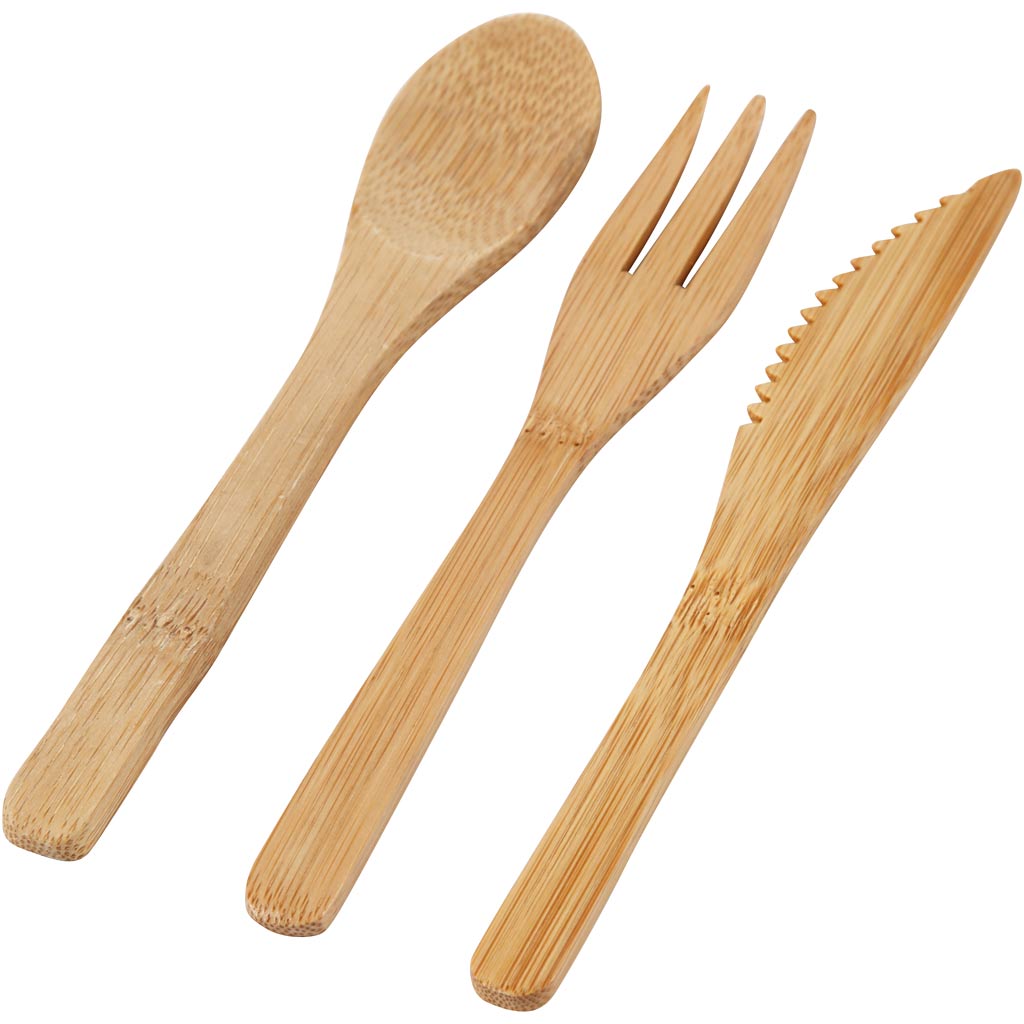 Cutlery, L: 16 cm, 3 parts/ 1 set [HOB-56881]