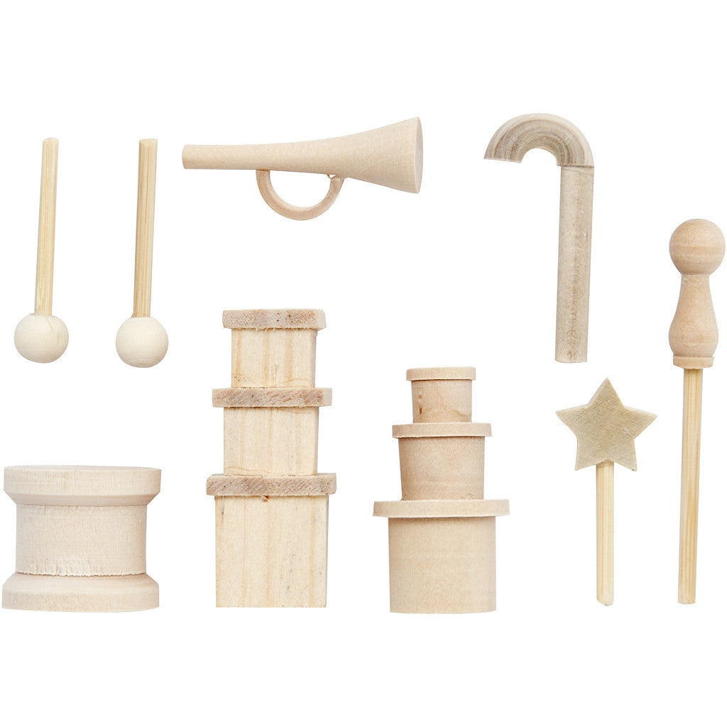 Small accessories, L: 2-5,5 cm, 1 pack [HOB-56918]