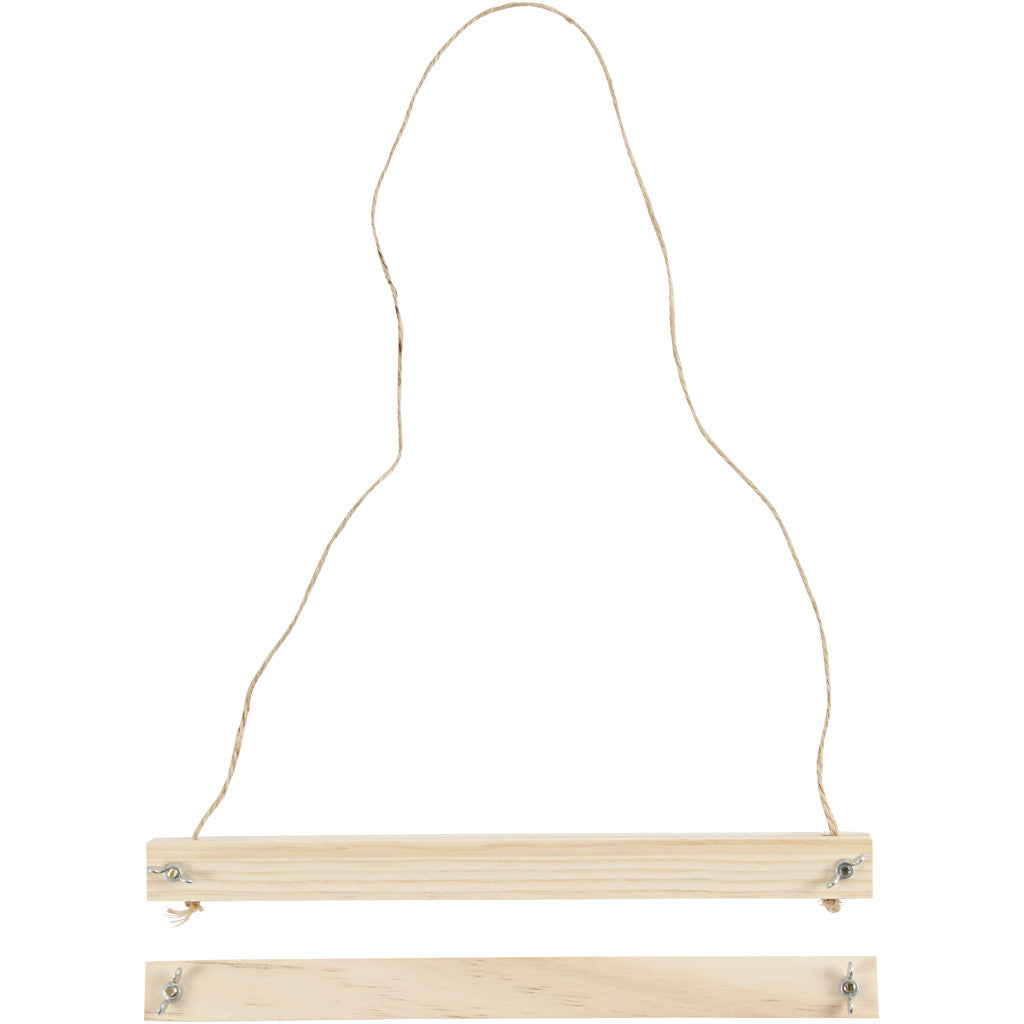 Poster Hanger, H: 2 cm, D. 2,2 cm, W: 25 cm, 1 set [HOB-56920]