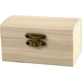 Treasure Chest, D. 4,9 cm, L: 9 cm, W: 5,2 cm, 10 pc/ 1 pack [HOB-57471]
