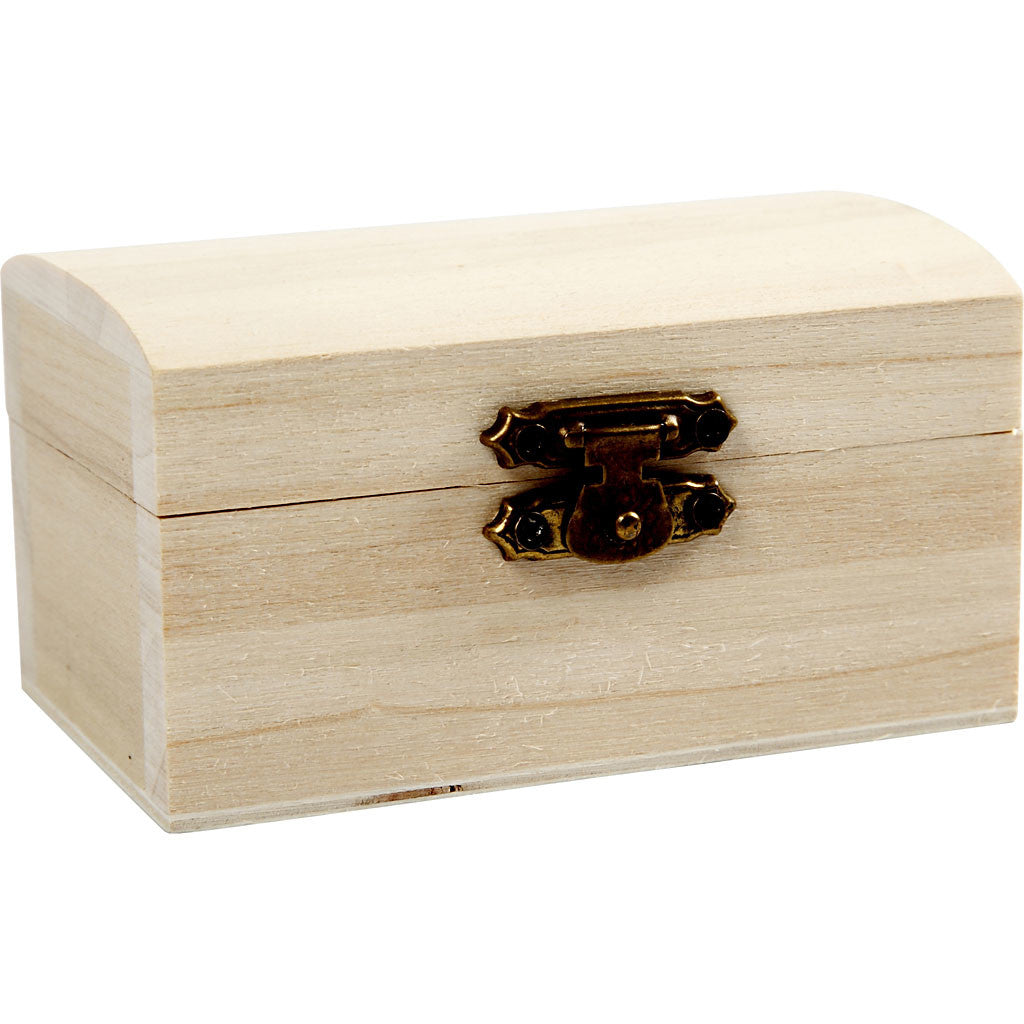 Treasure Chest, D. 4,9 cm, L: 9 cm, W: 5,2 cm, 10 pc/ 1 pack [HOB-57471]