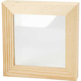 3D Frame , D. 2,5 cm, size 12,3x12,3 cm, 1 pc [HOB-575610]