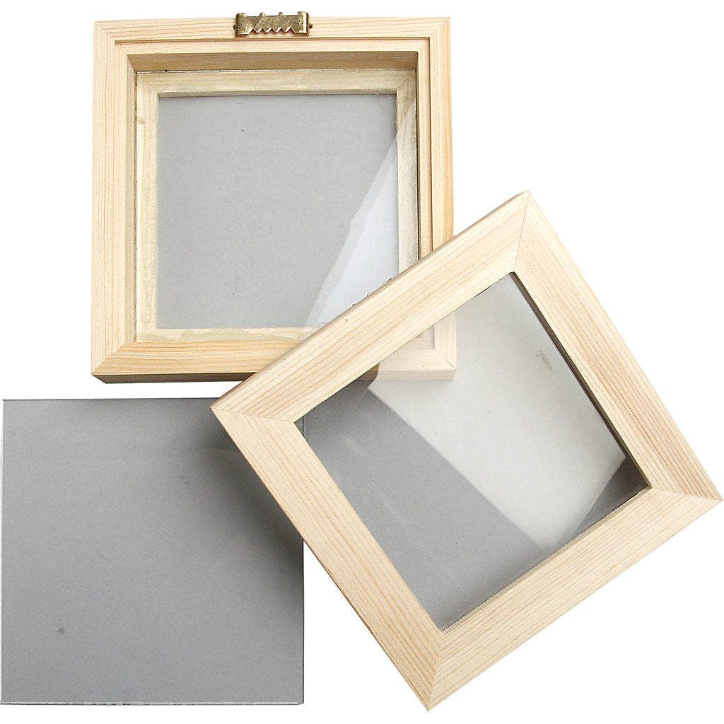 3D Frame , D. 2,5 cm, size 12,3x12,3 cm, 1 pc [HOB-575610]