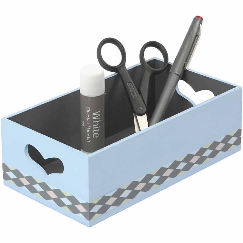 Storage Boxes, H: 6,3+5,8+5,5 cm, L: 20,5+18+15,8 cm, W: 11,5+9,8+7,8 cm, 3 pc/ 1 set [HOB-57767]