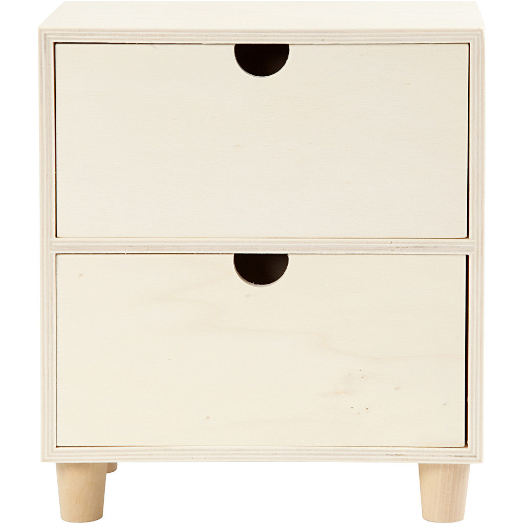 Chest of Drawers, H: 23 cm, D. 11,5 cm, W: 20 cm, 1 pc [HOB-57946]