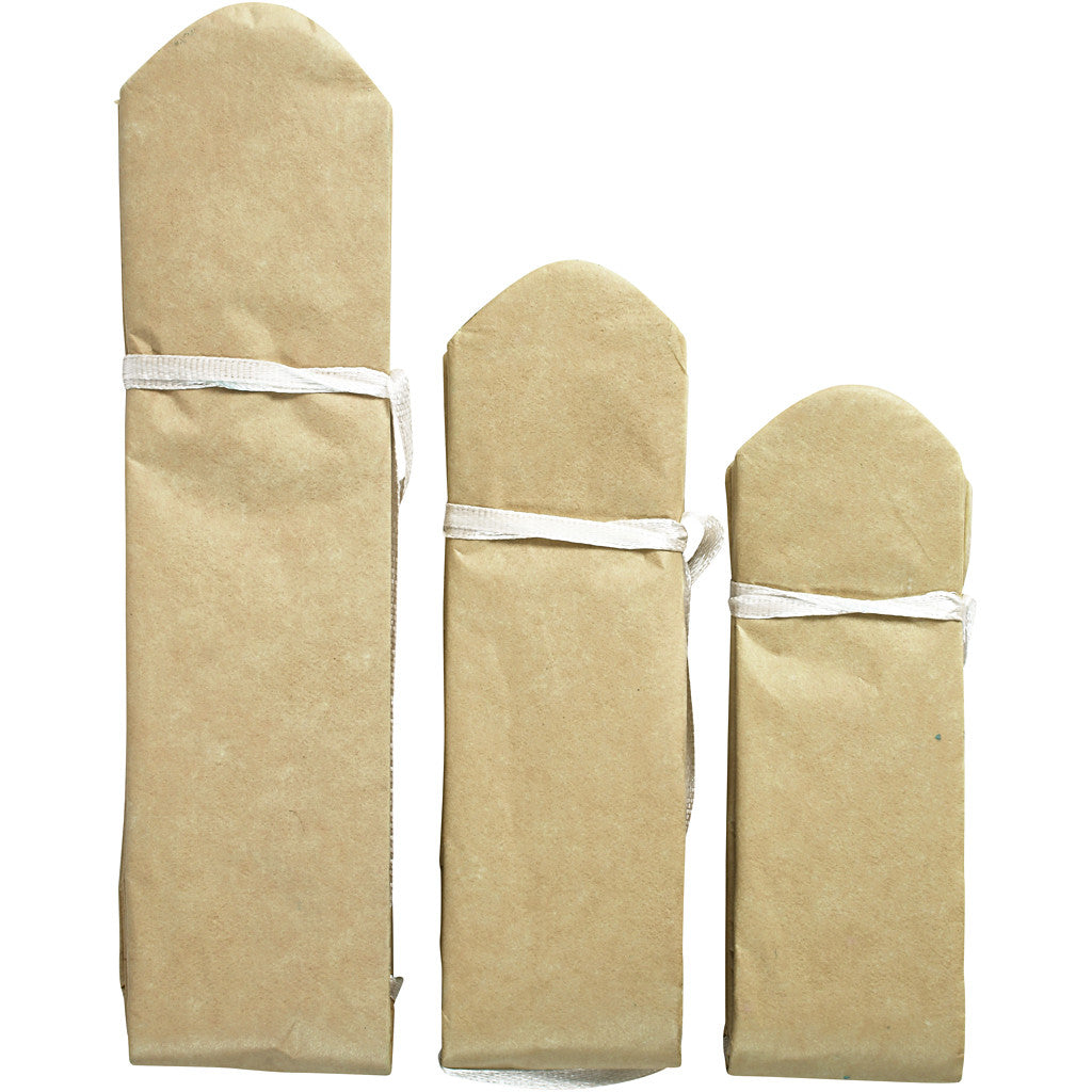 Tissue Pompons, dia. 20+24+30 cm, 16 g, gold, 3 pc/ 1 pack [HOB-590029]