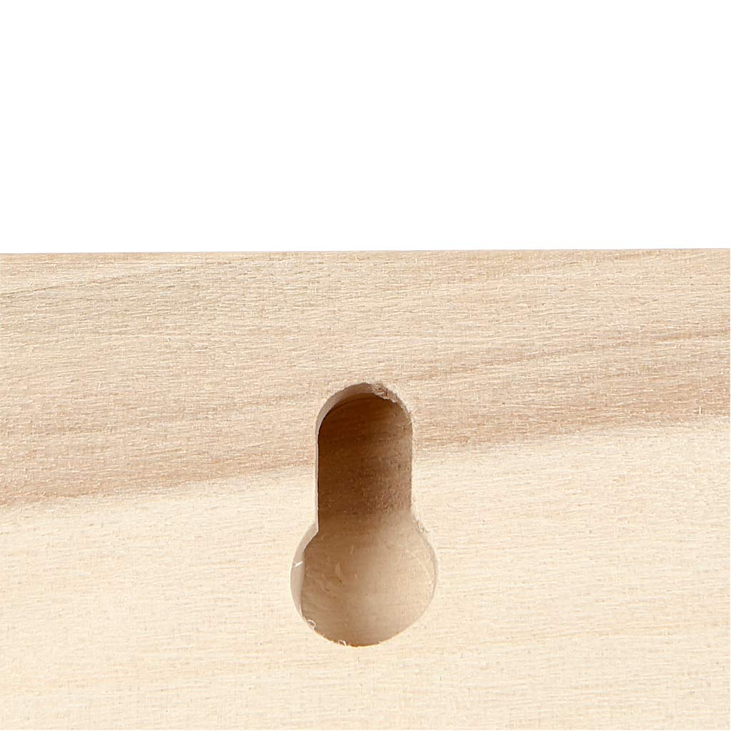 Sign, size 10x30 cm, thickness 1 cm, 1 pc [HOB-59224]