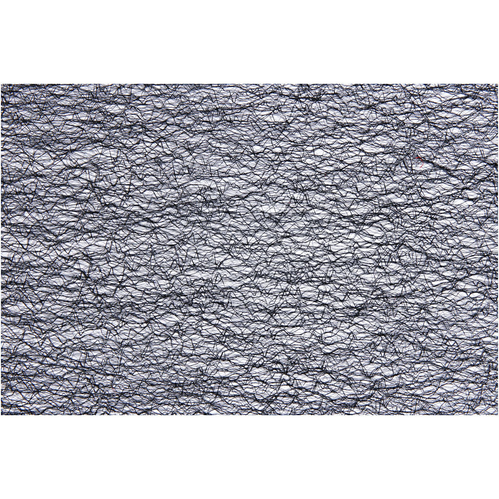 Table runner, W: 30 cm, black, 10 m/ 1 roll [HOB-593002]