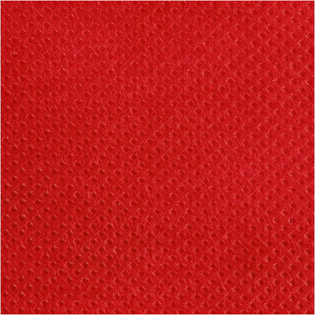 Tablecloth made of Imitation Fabric, W: 125 cm, 70 g, red, 10 m/ 1 roll [HOB-594013]