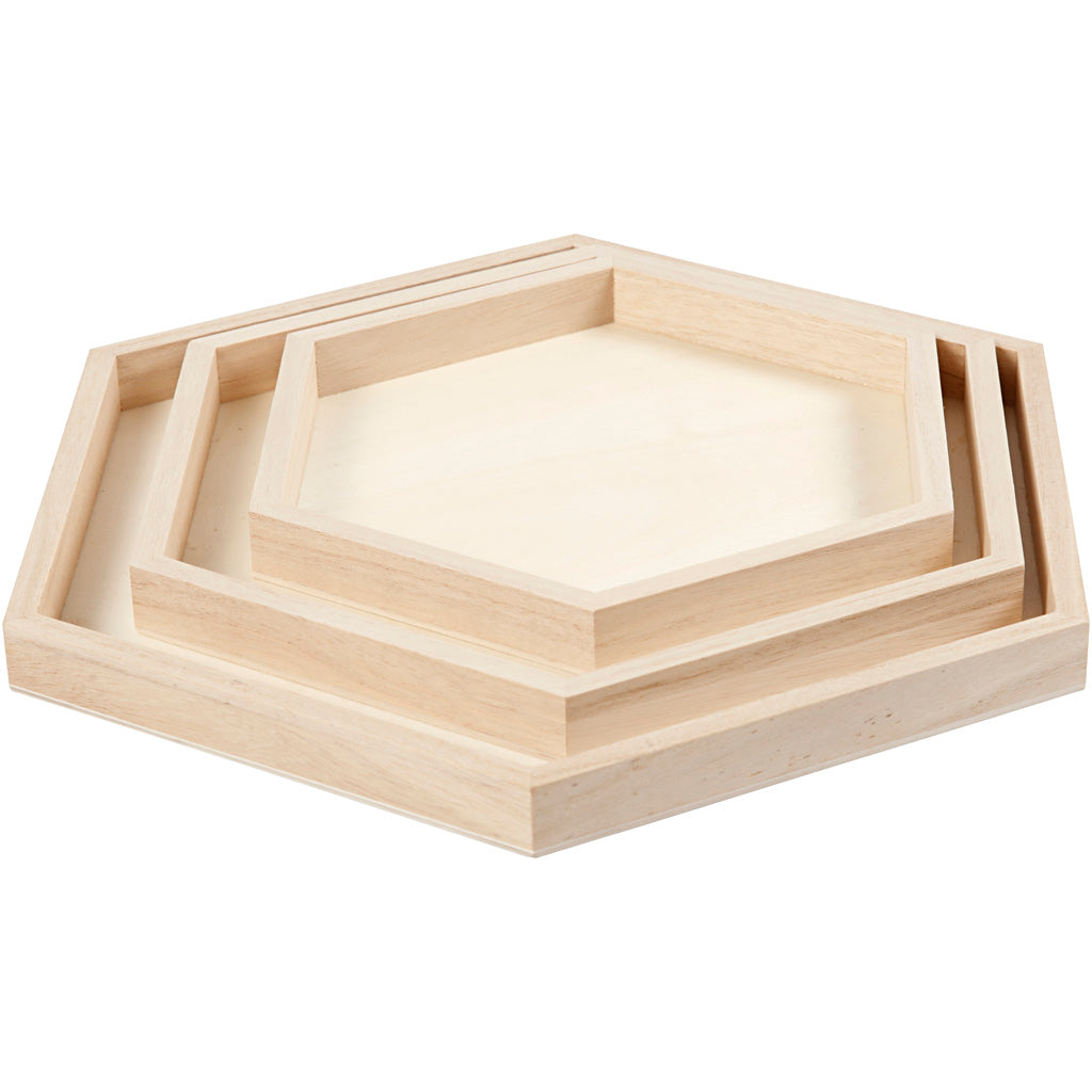 Trays, D: 21+26+31 cm/ 1 set
