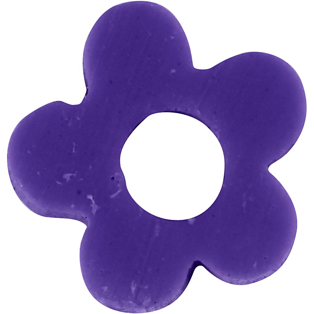 Clay Beads, dia. 5-6 mm, hole size 2 mm, purple, 145 pc/ 1 pack [HOB-61009]