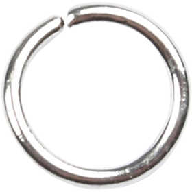 Jump Ring, size 5,4 mm, thickness 0,7 mm, silver-plated, 500 pc/ 1 pack [HOB-61379]