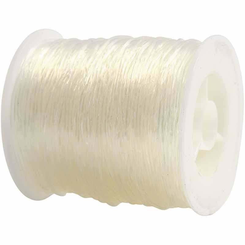 Elastic Cord, round, thickness 1 mm, 50 m/ 1 roll [HOB-61548]