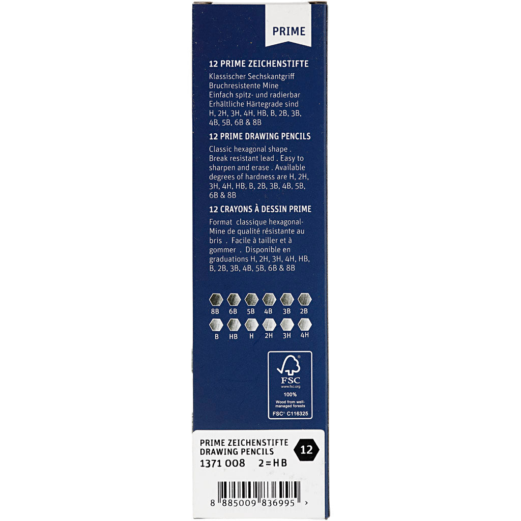 edu Drawing Pencil, HB, 12 pc/ 1 pack [HOB-620170]