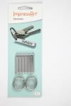 Key Chain Kit, size 40x5 mm, 6 pc/ 1 pack [HOB-67544]