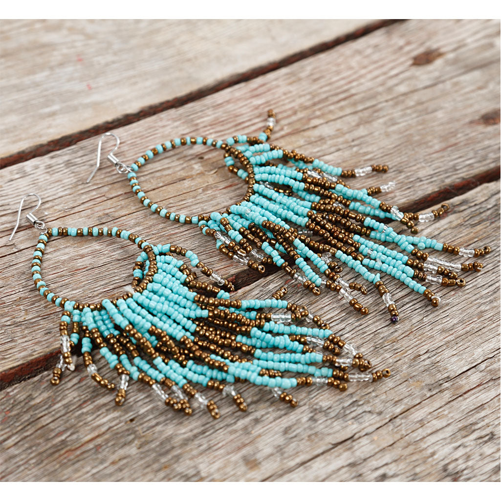 Rocaille Seed Beads, dia. 3 mm, size 8/0, hole size 0,6-1,0 mm, bronze, 25 g/ 1 pack [HOB-682221]