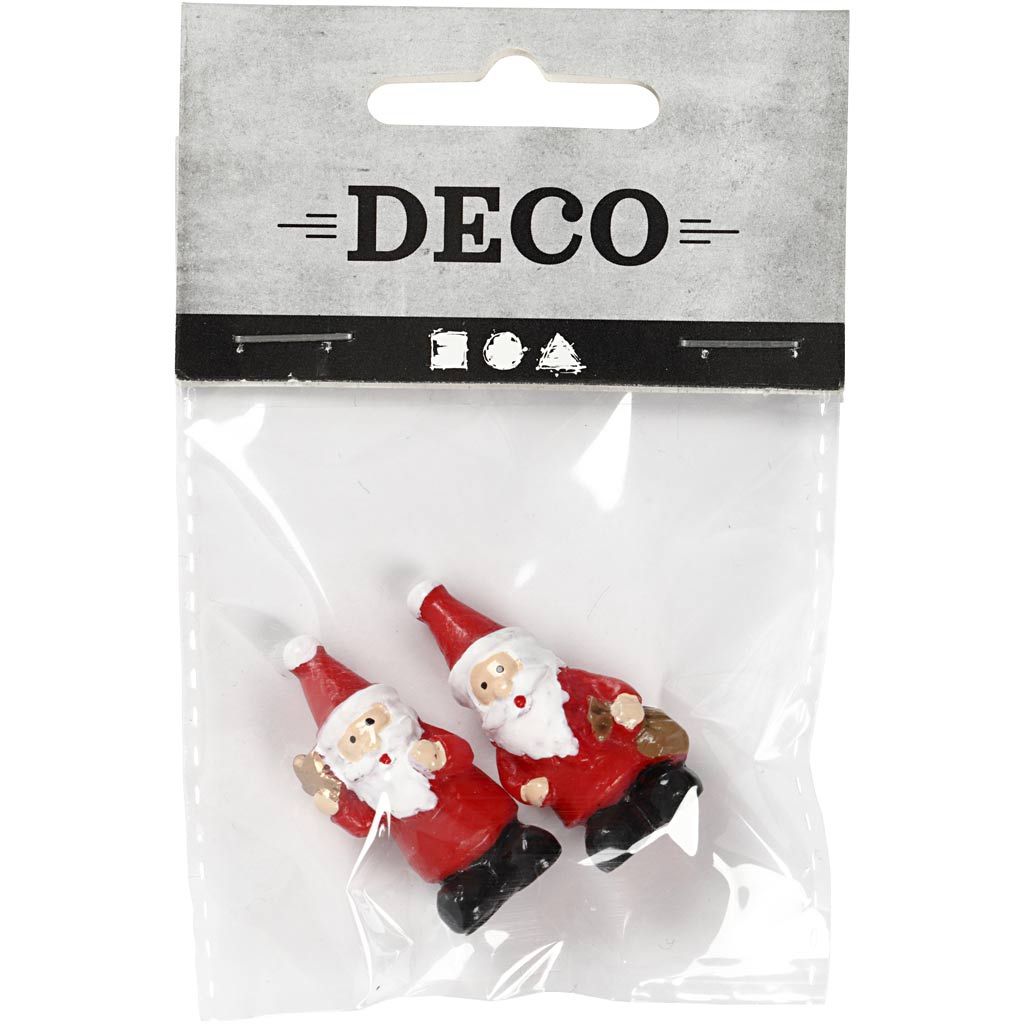 Miniature figurines, H: 35 mm, W: 17 mm, 2 pc/ 1 pack [HOB-69841]