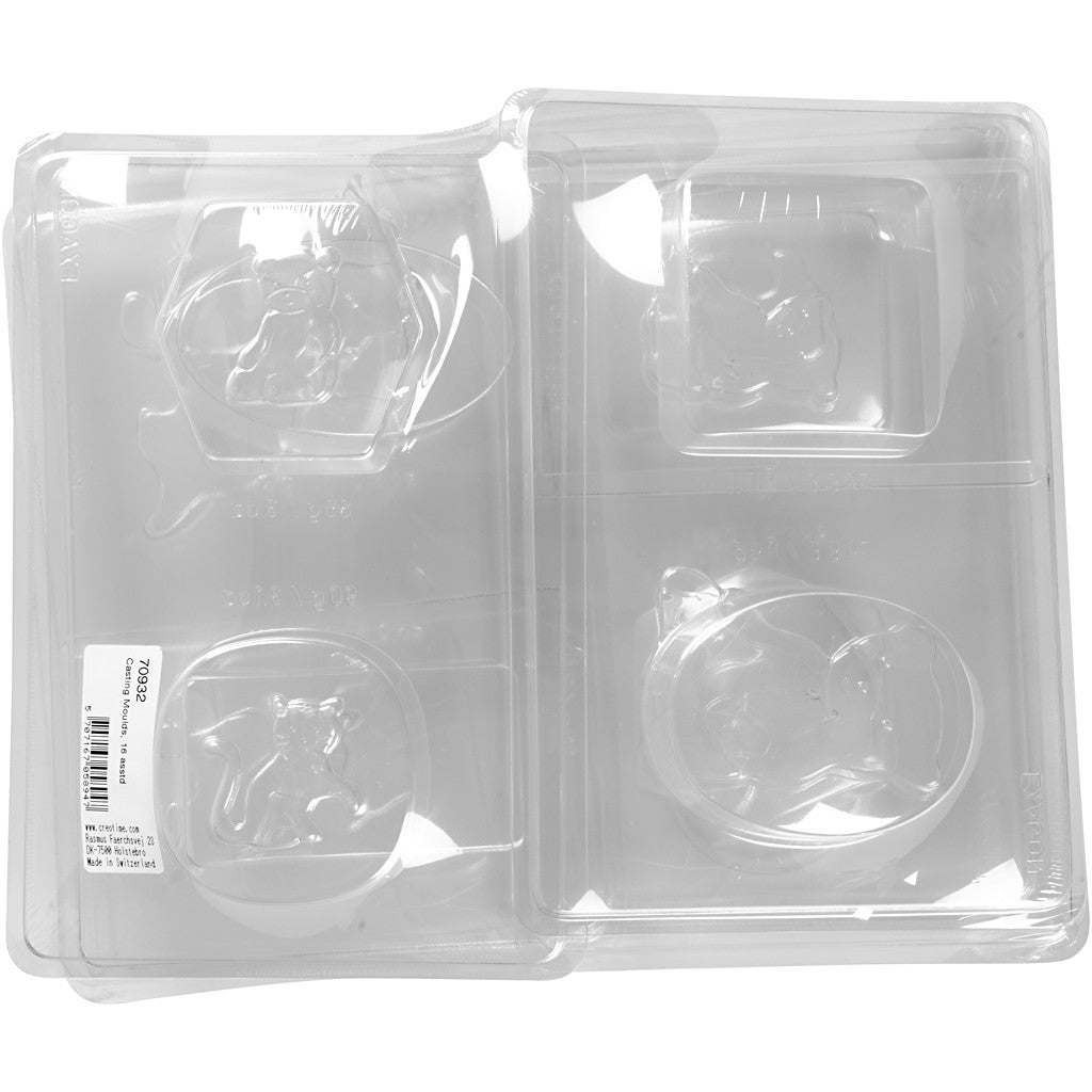 Casting Mould, 16 pc/ 1 pack [HOB-70932]