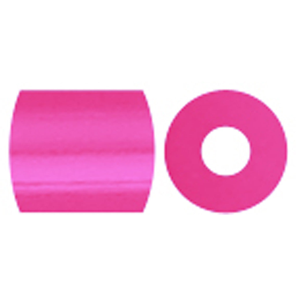 Fuse Beads, size 5x5 mm, hole size 2,5 mm, medium, rose (32222), 6000pc/ 1 pack [HOB-751021]