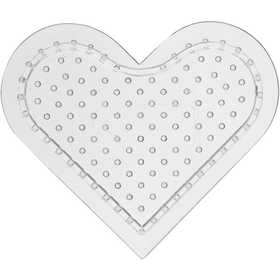 Peg Board, Small heart, size 7 cm, medium, 10 pc/ 1 pack [HOB-753081]