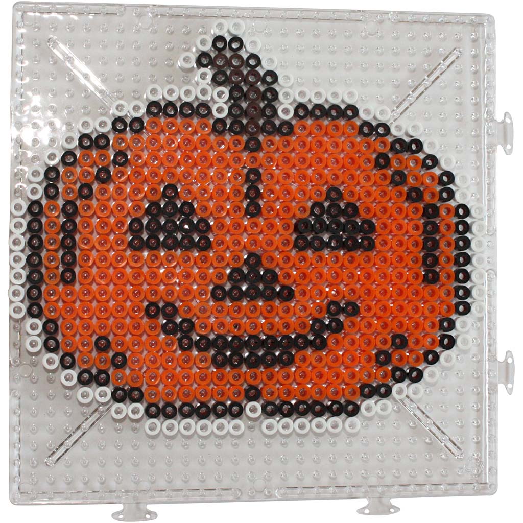 Peg Board, large square, size 15x15 cm, medium, clear, 2 pc/ 1 pack [HOB-75309]