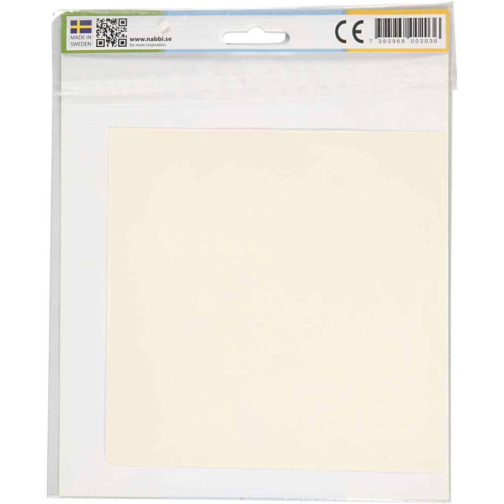 Ironing Paper, size 16x16 cm, clear, transparent, 8 sheet/ 1 pack [HOB-75333]