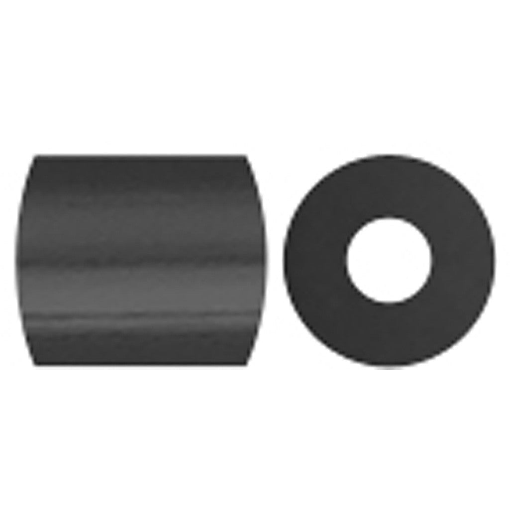 PhotoPearls, size 5x5 mm, hole size 2,5 mm, medium, black (1), 6000 pc/ 1 pack [HOB-75501]
