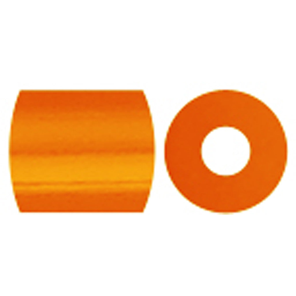 PhotoPearls, size 5x5 mm, hole size 2,5 mm, medium, clear orange (13), 1100 pc/ 1 pack [HOB-755130]