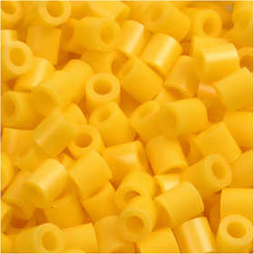 PhotoPearls, size 5x5 mm, hole size 2,5 mm, medium, yellow (14), 6000 pc/ 1 pack [HOB-75514]