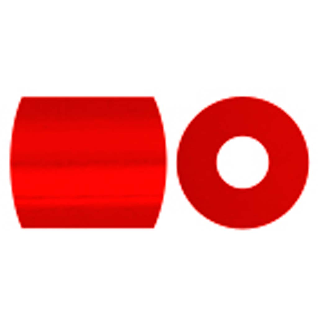 PhotoPearls, size 5x5 mm, hole size 2,5 mm, medium, red (19), 1100 pc/ 1 pack [HOB-755190]