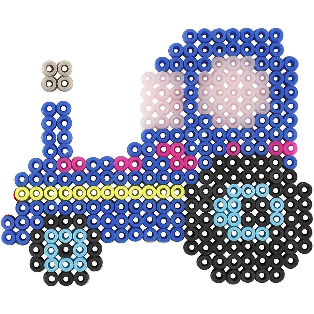 Peg Board, car, plane, boat, tractor, bus and bike., size 9x9,5+11x16 cm, medium, 6 pc/ 1 pack [HOB-75593]