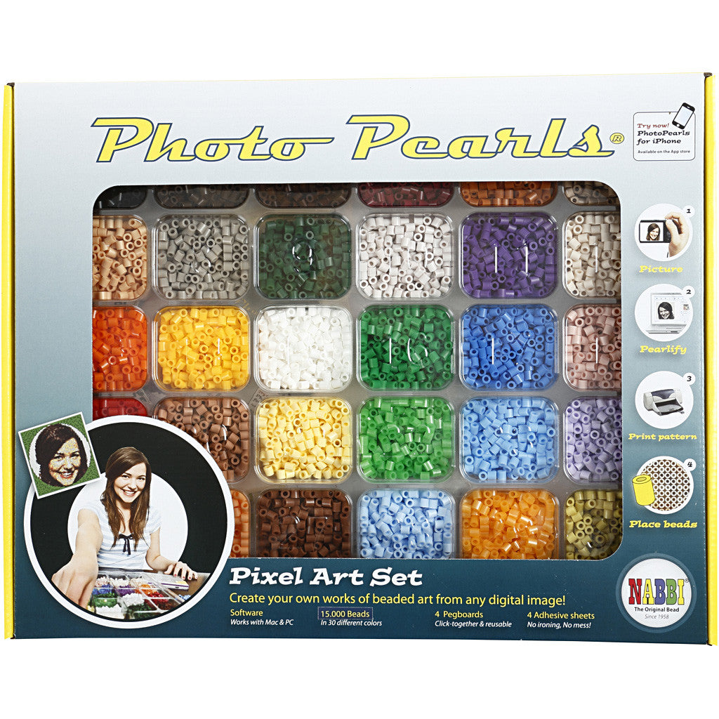 PhotoPearls Starter Kit, medium, 15000 pc, 1 set [HOB-75598]
