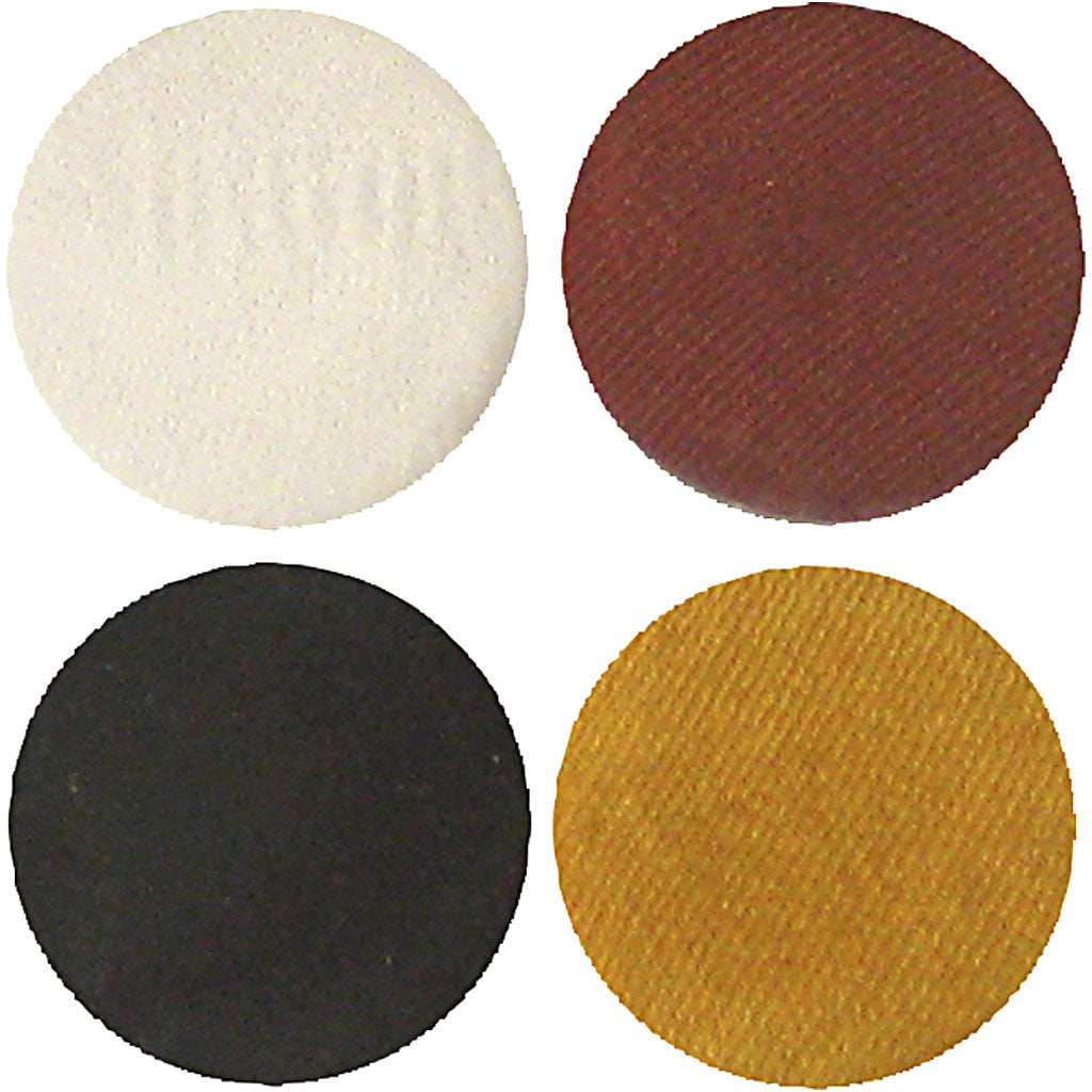 Eulenspiegel Face Paint - Motif Set, lion, assorted colours, 1 set [HOB-76109]