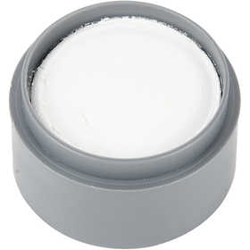 Water-based Face Paint, white, 15ml/ 1 tub [HOB-77010]