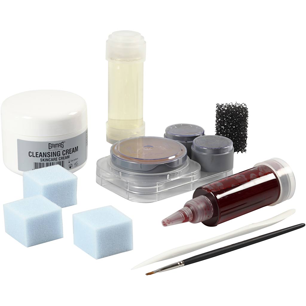 Wound Face Painting Kit, 1 set [HOB-77068]