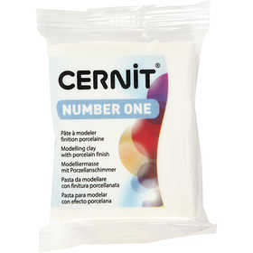 Cernit, porcelain white (010), 56 g/ 1 pack [HOB-78006]