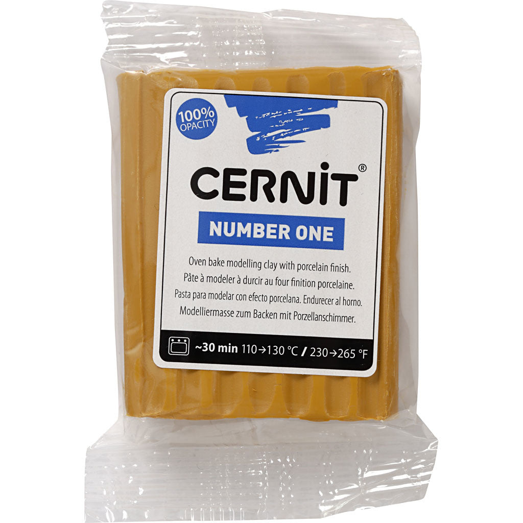 Cernit, yellow ochre (746), 56 g/ 1 pack [HOB-78028]