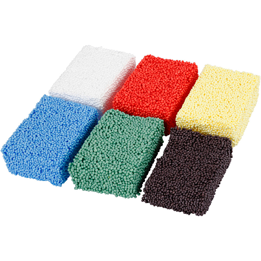 Soft Foam, standard colours, 6x10 g/ 1 pack [HOB-78058]