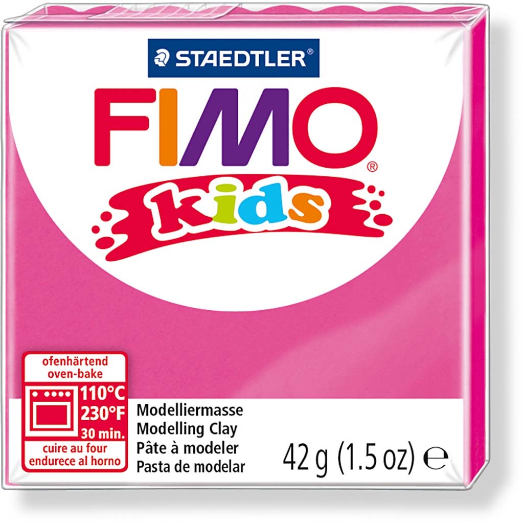 FIMO® Kids Clay, pink, 42 g/ 1 pack [HOB-78524]