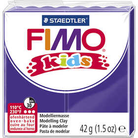 FIMO® Kids Clay, purple, 42 g/ 1 pack [HOB-78531]