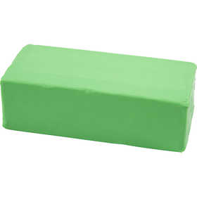 Modelling Clay, size 13x6x4 cm, neon green, 500 g/ 1 pack [HOB-78688]