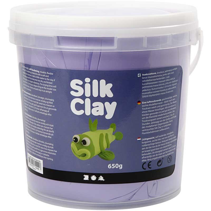 Silk Clay®, purple, 650 g/ 1 bucket [HOB-78815]