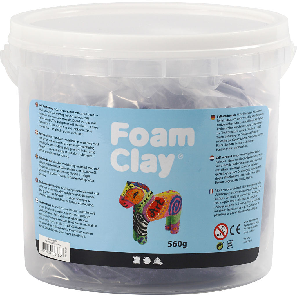 Foam Clay®, purple, 560 g/ 1 bucket [HOB-78877]